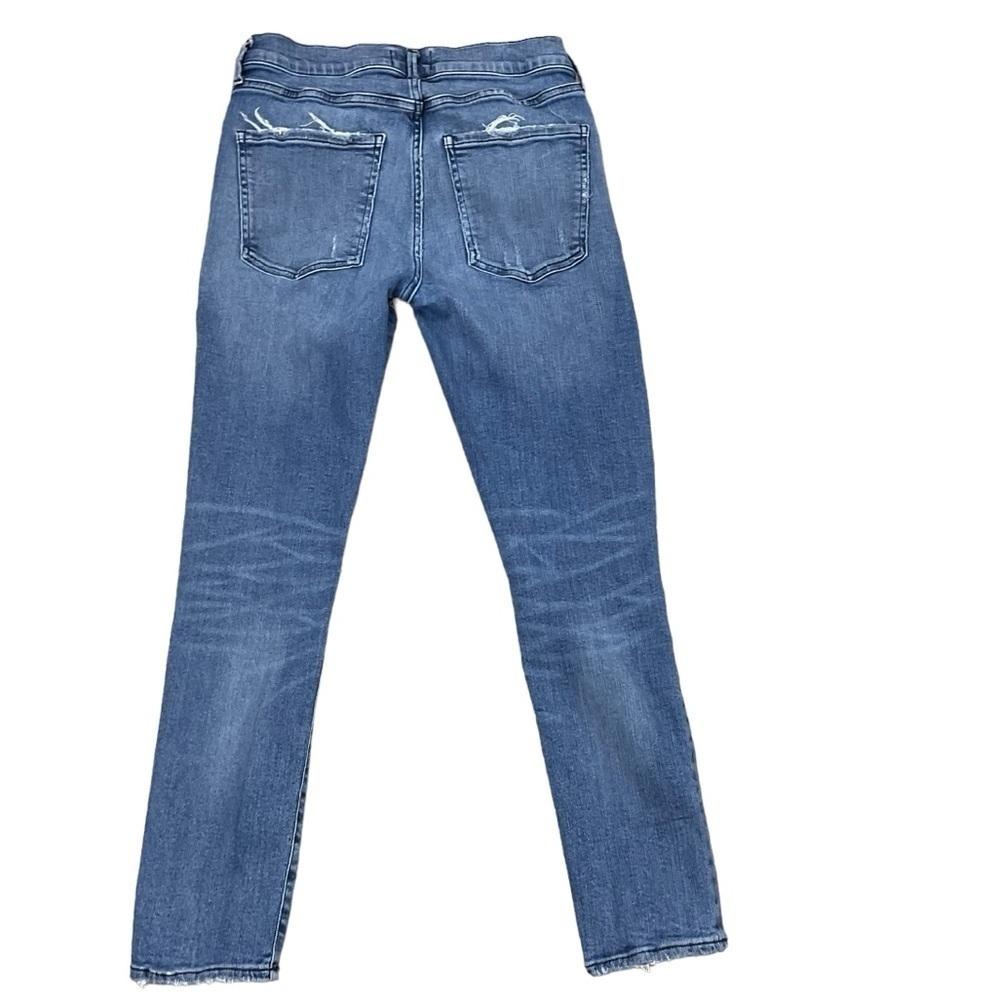 Agolde Sophie High Rise Skinny Crop distressed Jeans  27 Style A018-843 - Picture 6 of 11